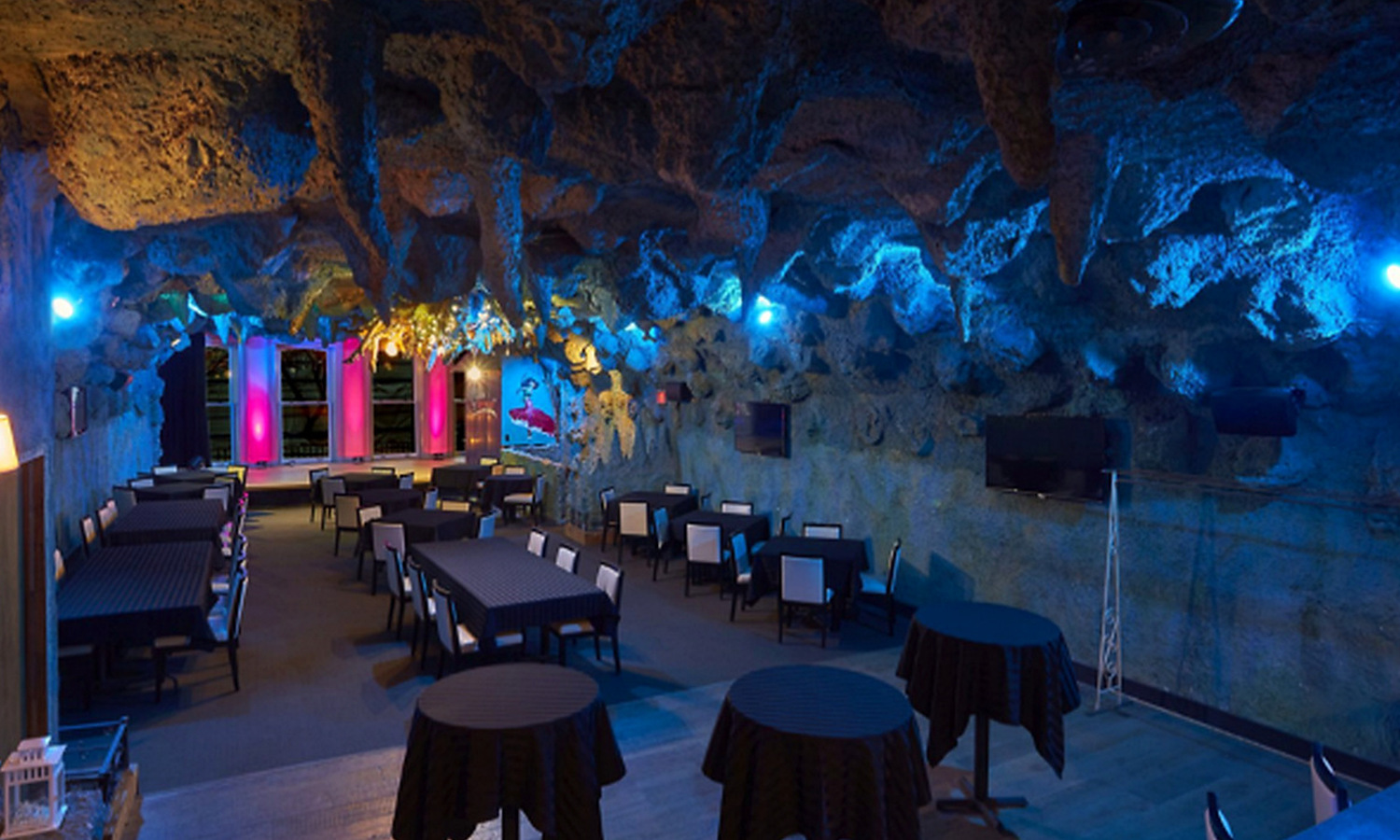 The Blue Grotto private event room