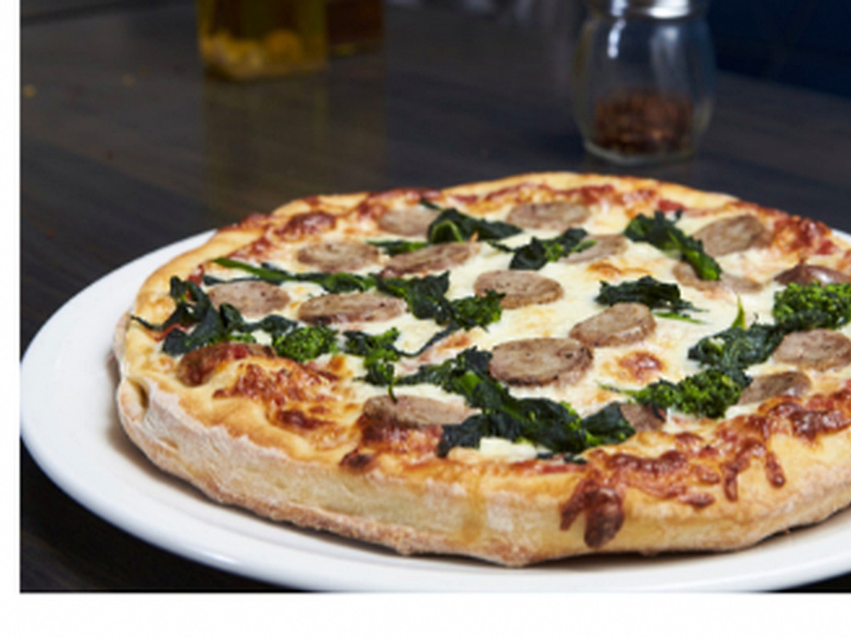 Italian food and pizza