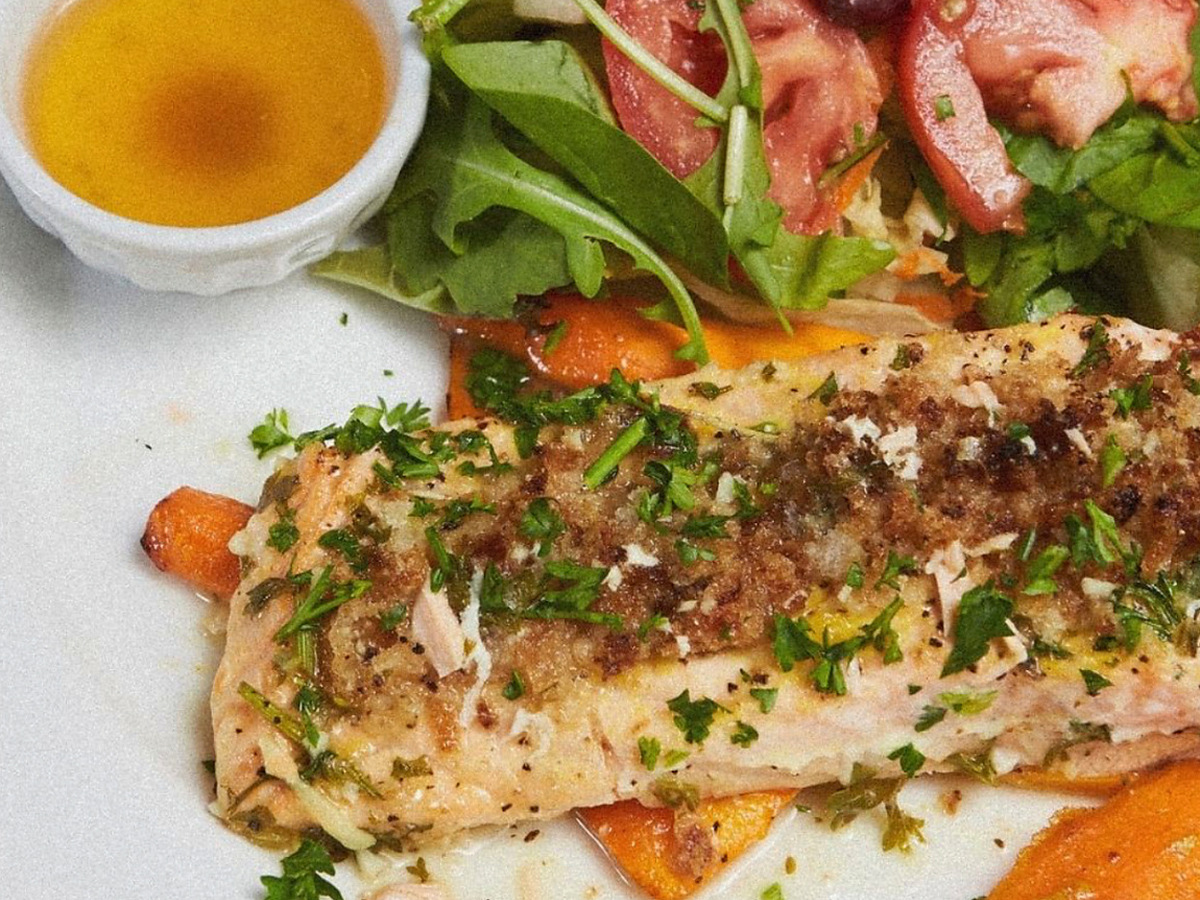 Salmon entree